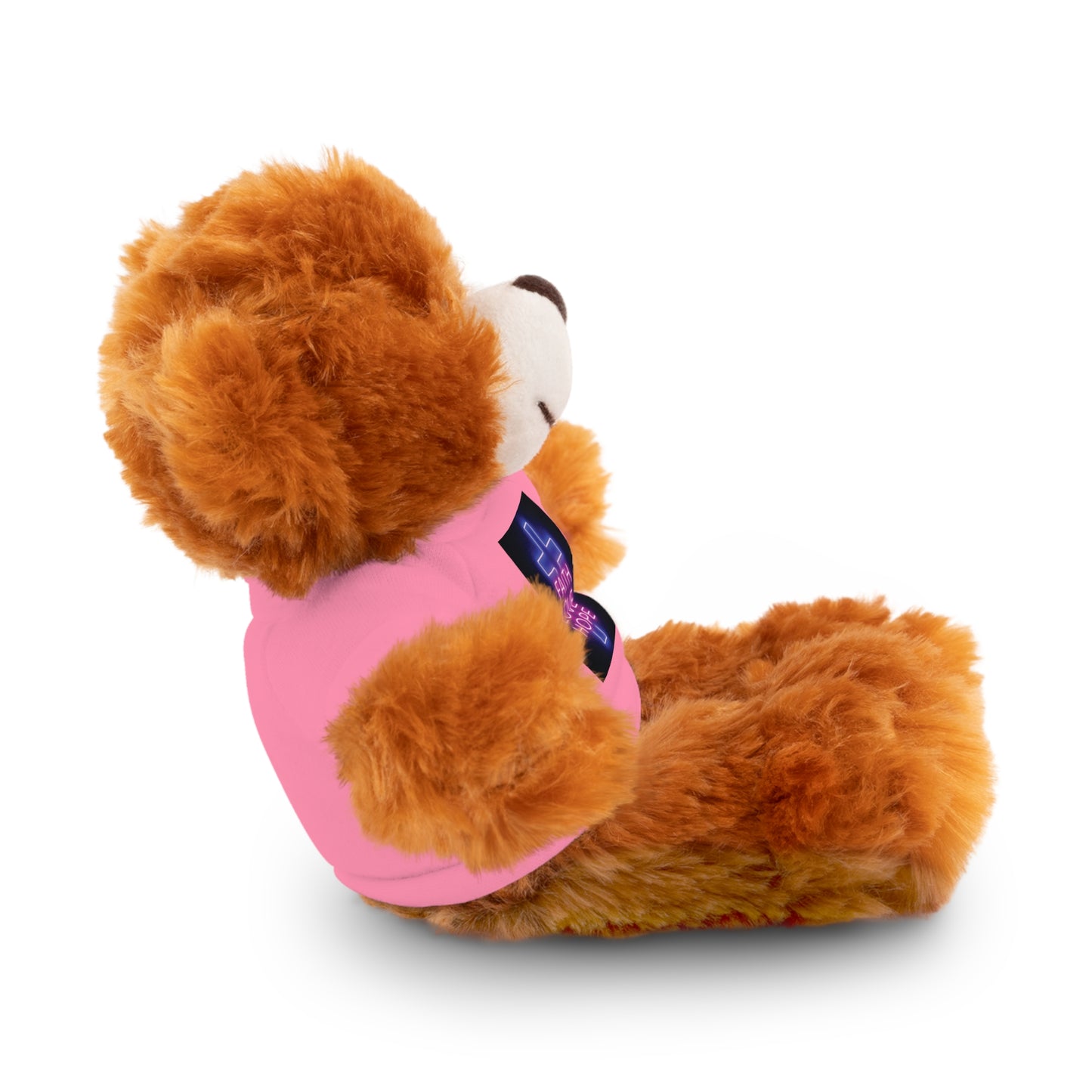 Faith-Inspired Stuffed Bear with Tee, Cute Gift for Kids, Inspirational Decor, Faith Love Hope Plush, Religious Kids Toy, Baby Shower Gift