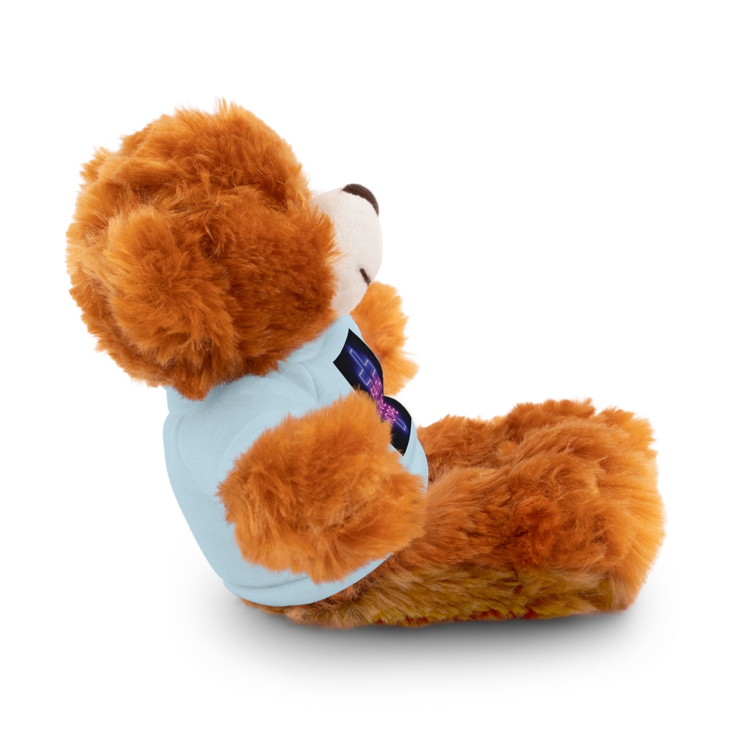 Faith-Inspired Stuffed Bear with Tee, Cute Gift for Kids, Inspirational Decor, Faith Love Hope Plush, Religious Kids Toy, Baby Shower Gift