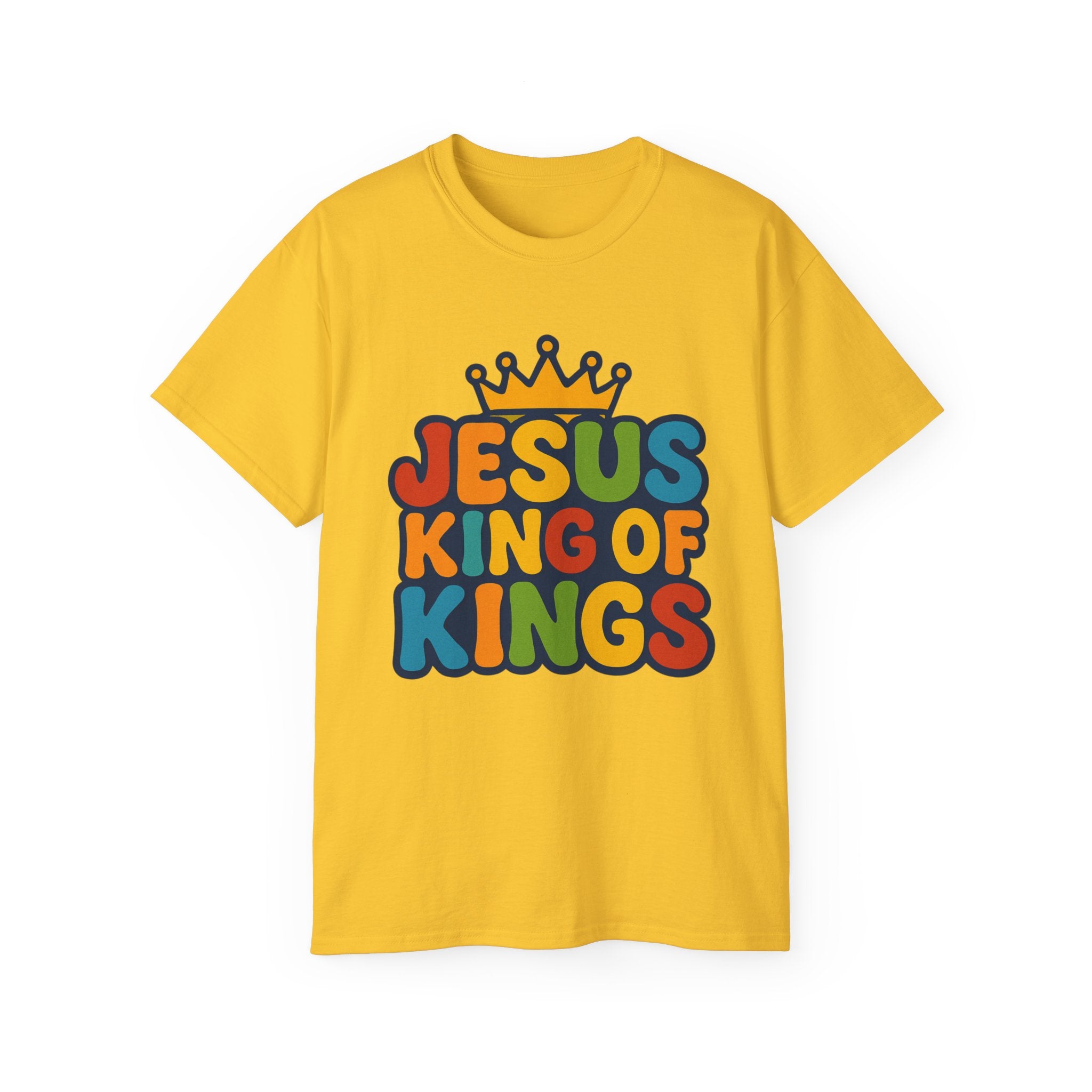 Religious T-Shirt - Jesus King of Kings Design