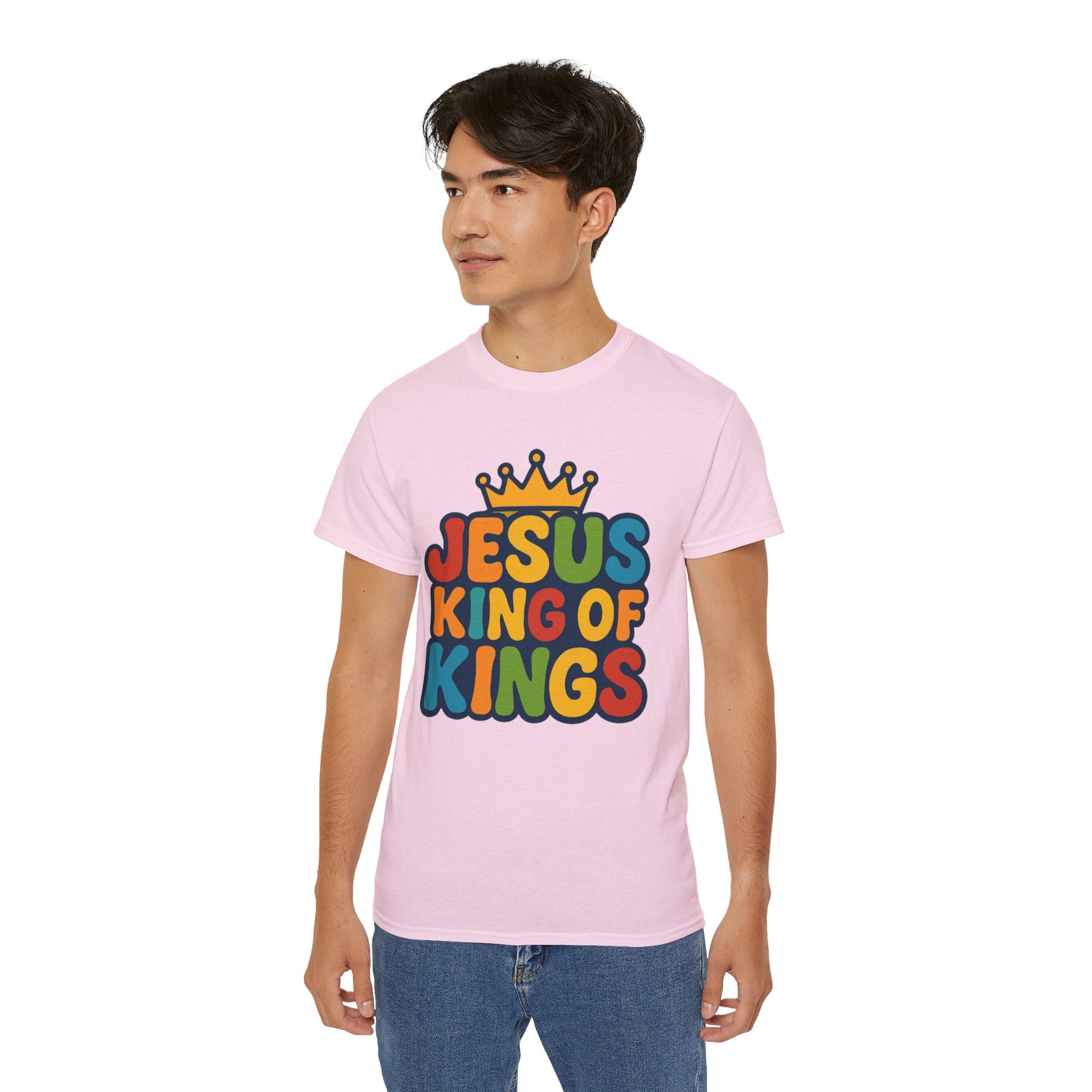 Religious T-Shirt - Jesus King of Kings Design
