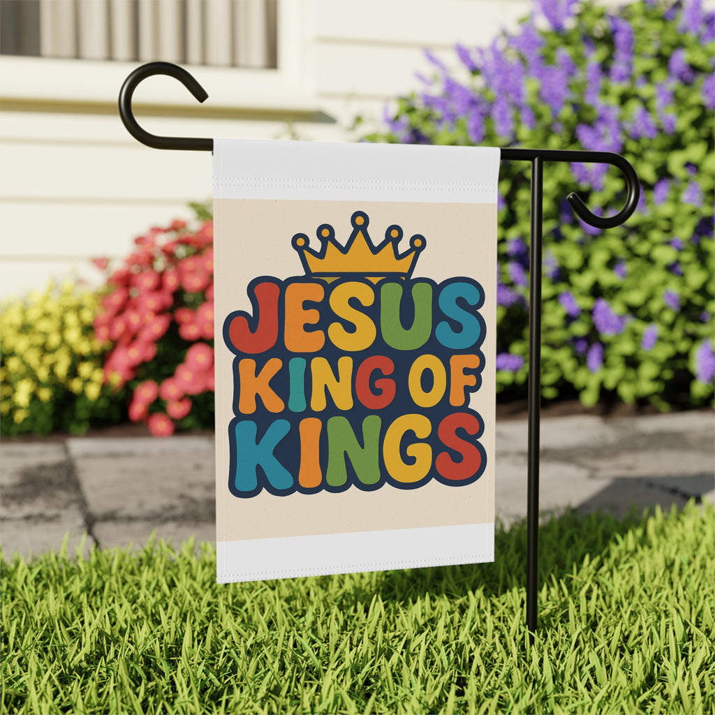 "Jesus king of kings" banner wall decor