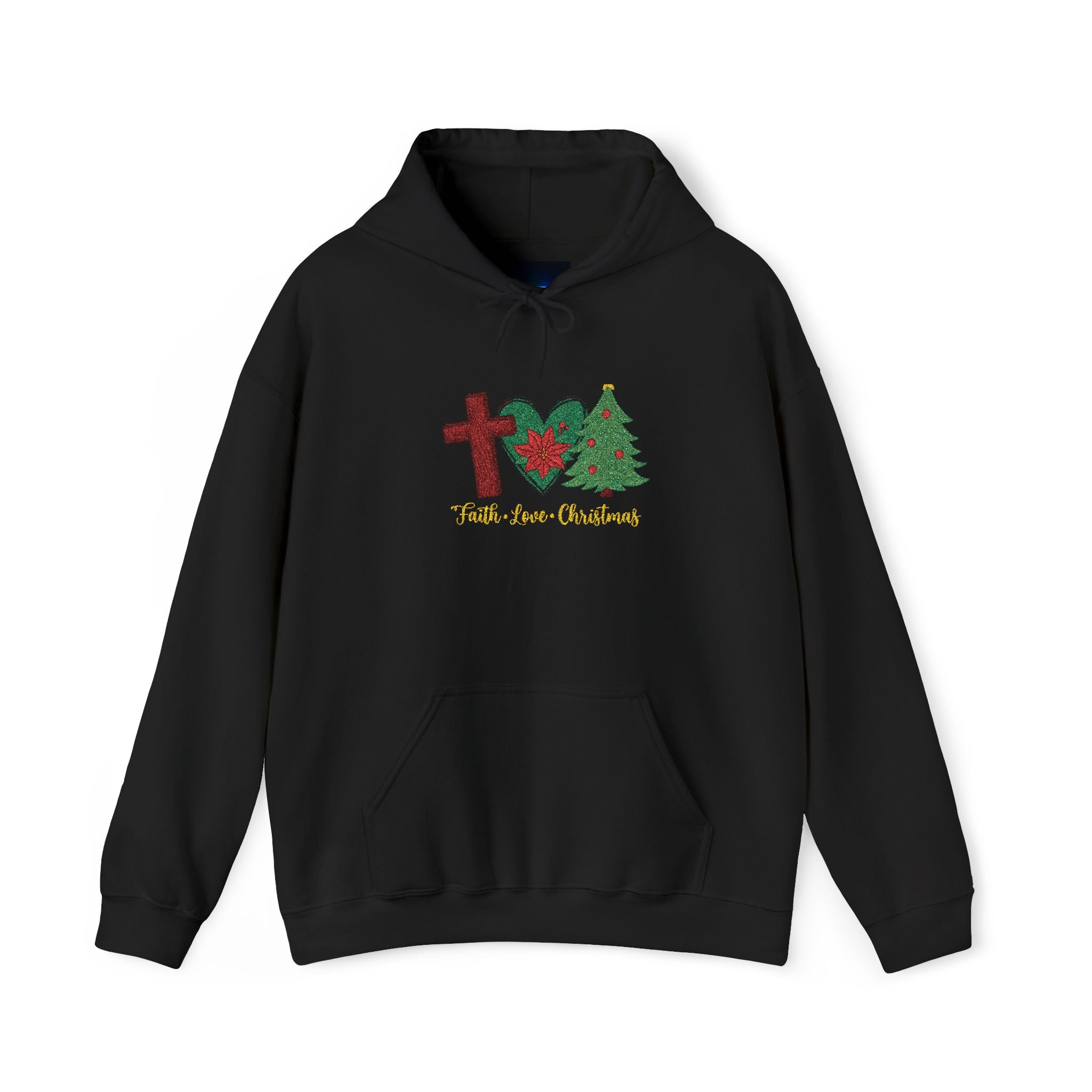 Faith Love Christmas Hoodie — Faith Love Christmas Holiday Sweatshirt