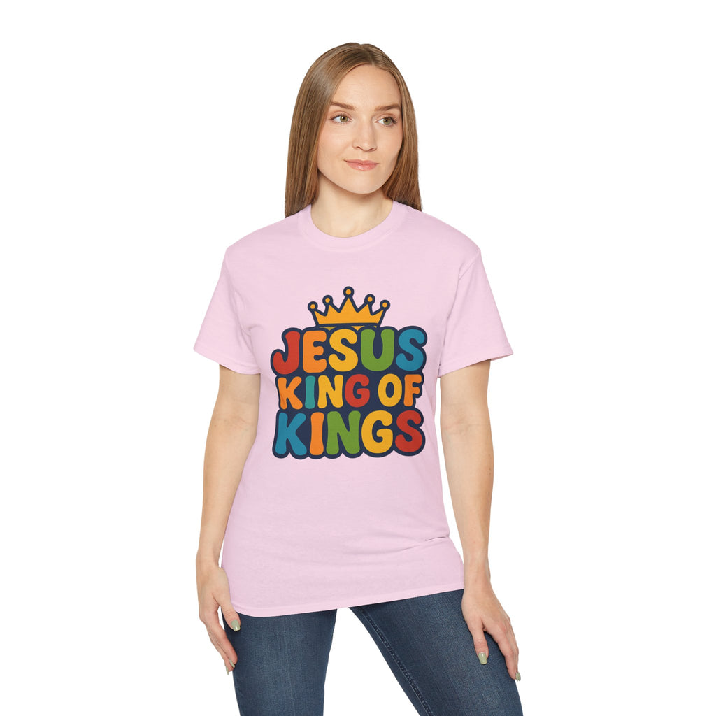 Religious T-Shirt - Jesus King of Kings Design