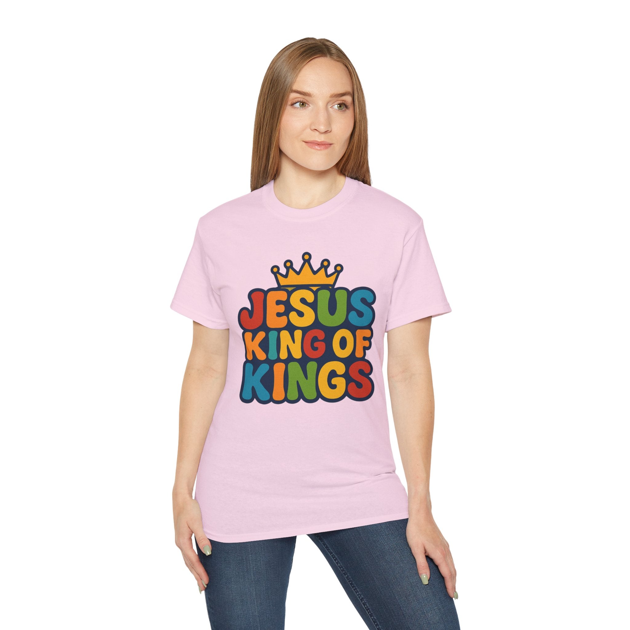 Religious T-Shirt - Jesus King of Kings Design