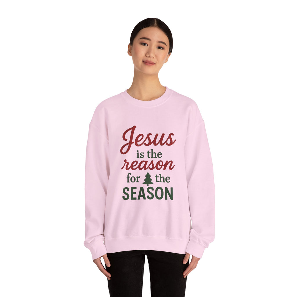 Jesus Is the Reason for the Season Crewneck Sweatshirt
