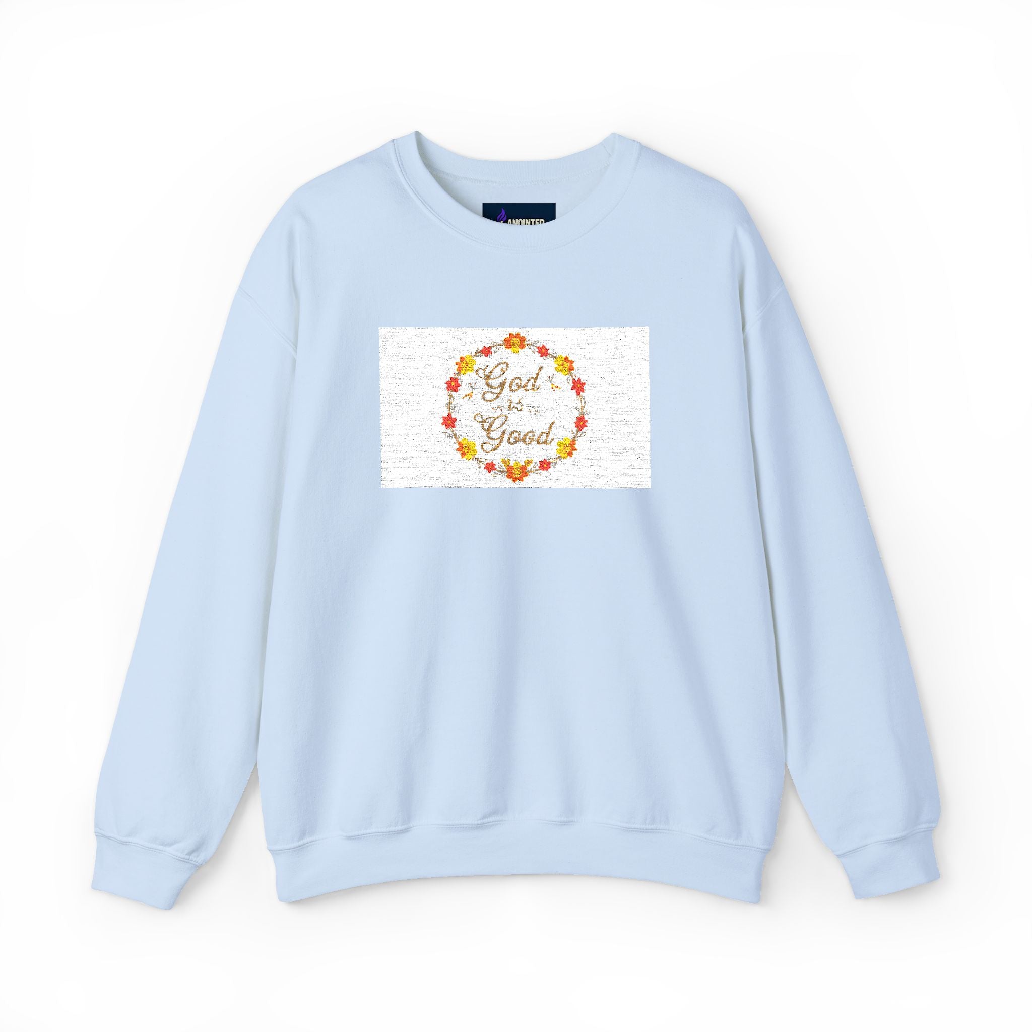 Floral God Is Good Sweatshirt