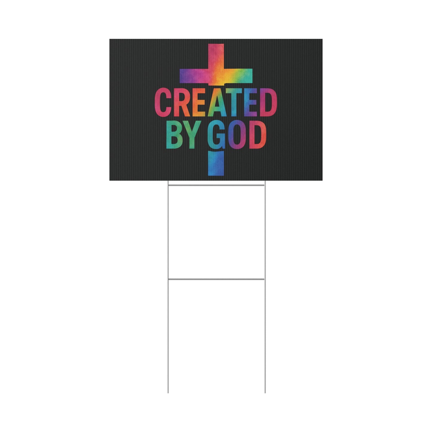 Plastic Yard Sign