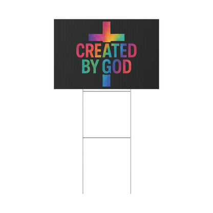 Plastic Yard Sign