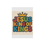 "Jesus king of kings" banner wall decor