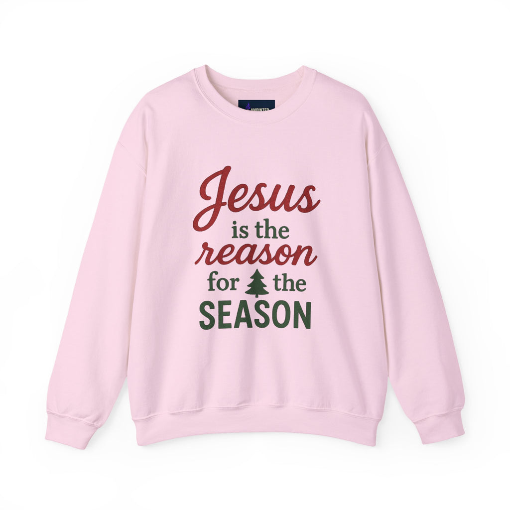 Jesus Is the Reason for the Season Crewneck Sweatshirt