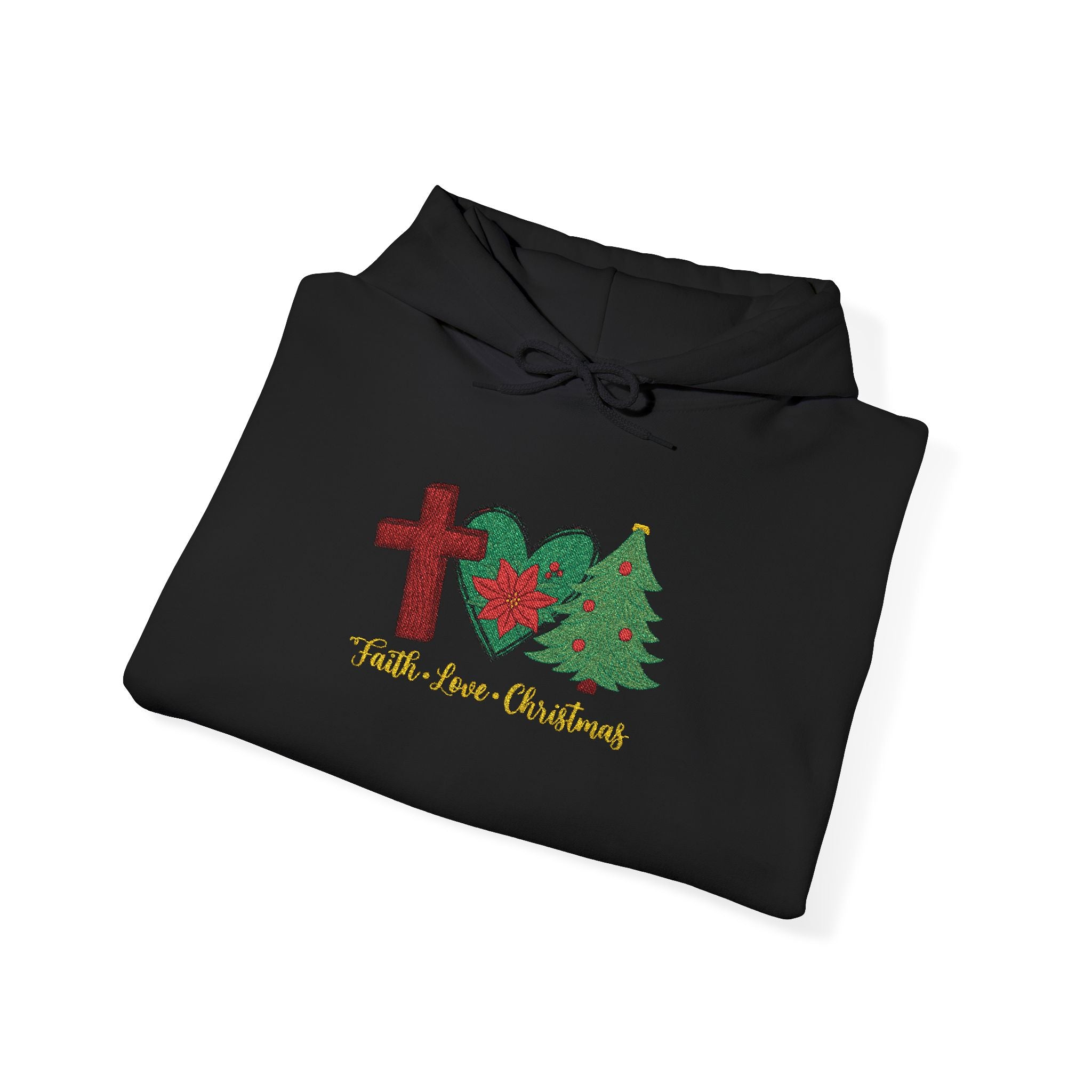 Faith Love Christmas Hoodie — Faith Love Christmas Holiday Sweatshirt