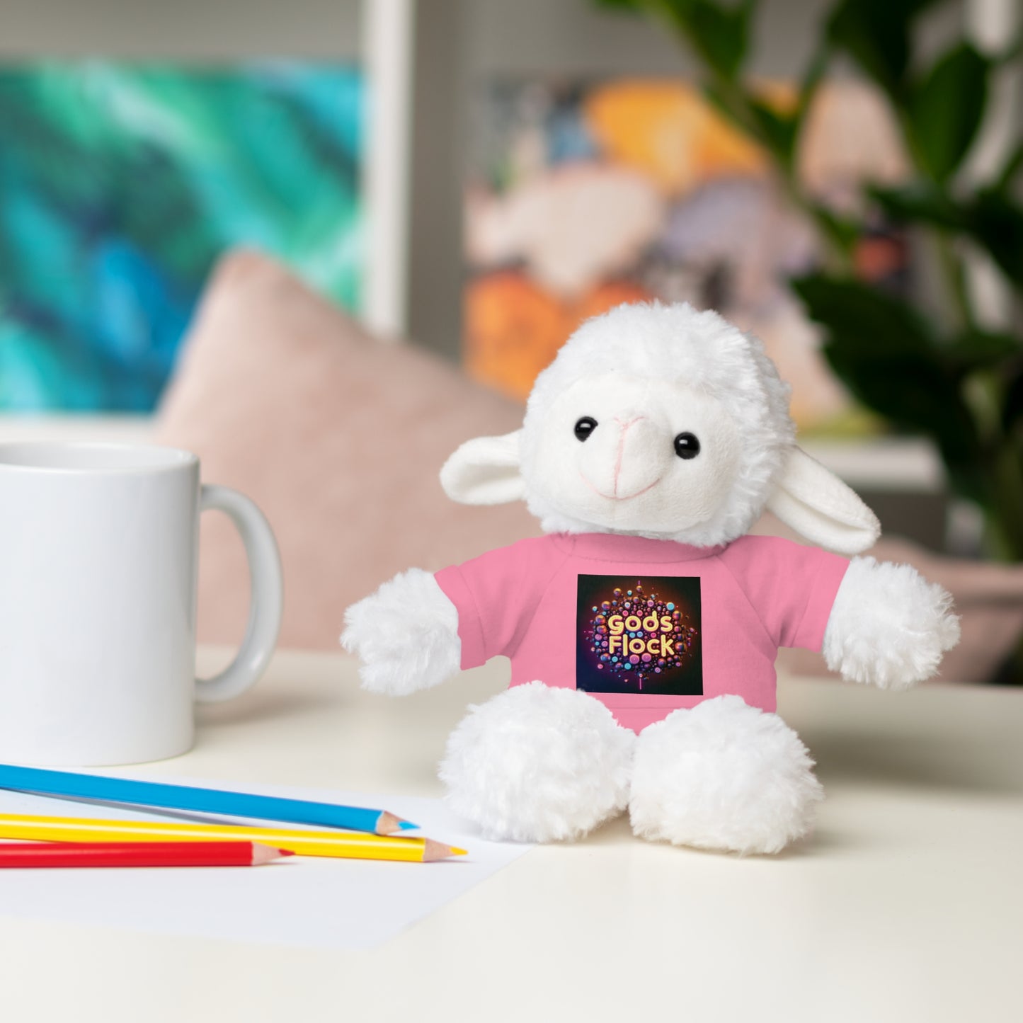 Stuffed Animal Sheep "Gods Flock"