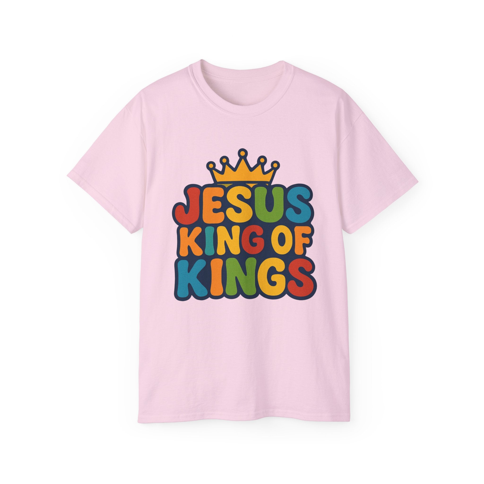 Religious T-Shirt - Jesus King of Kings Design