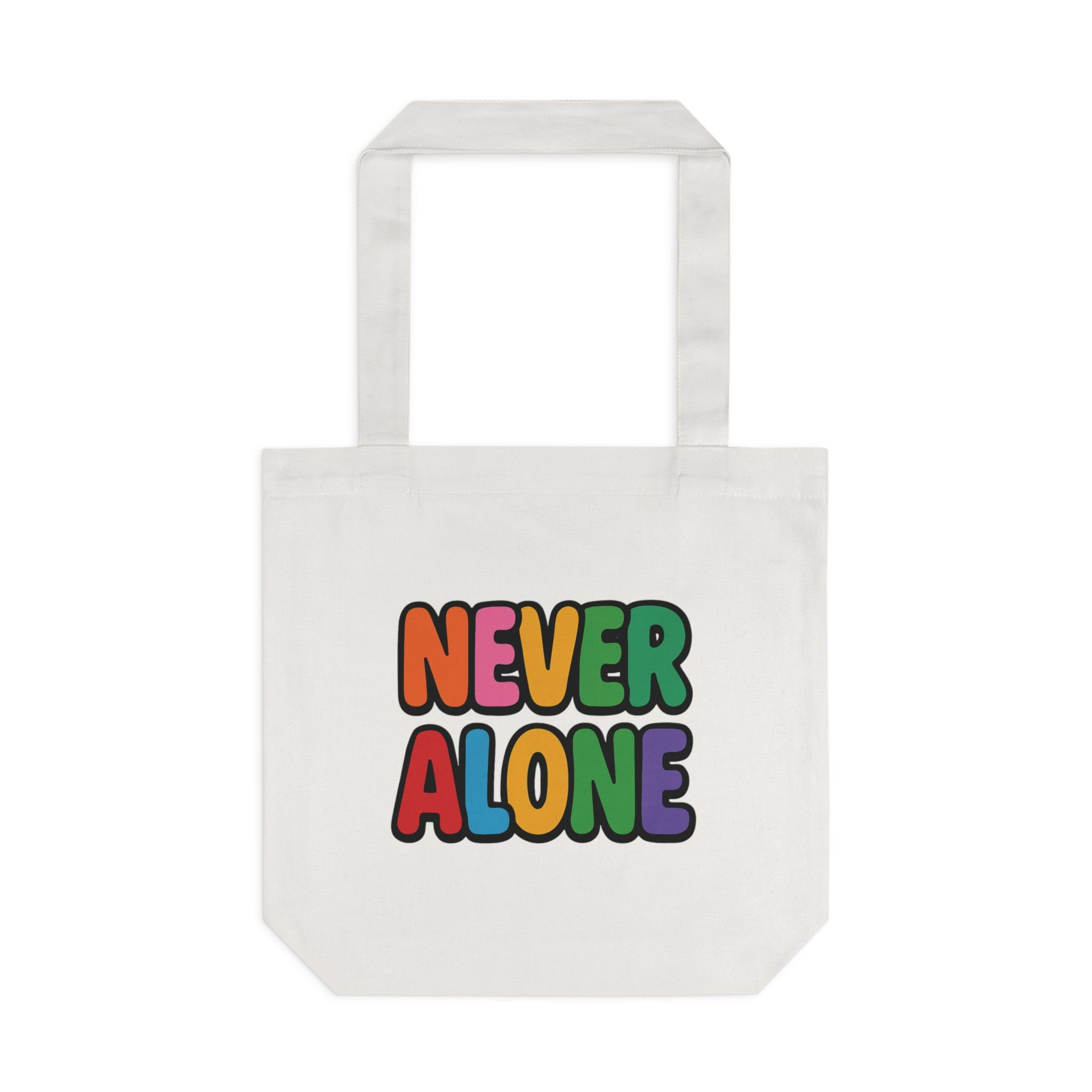 Tote Bag - 'Never Alone with Jesus' Design