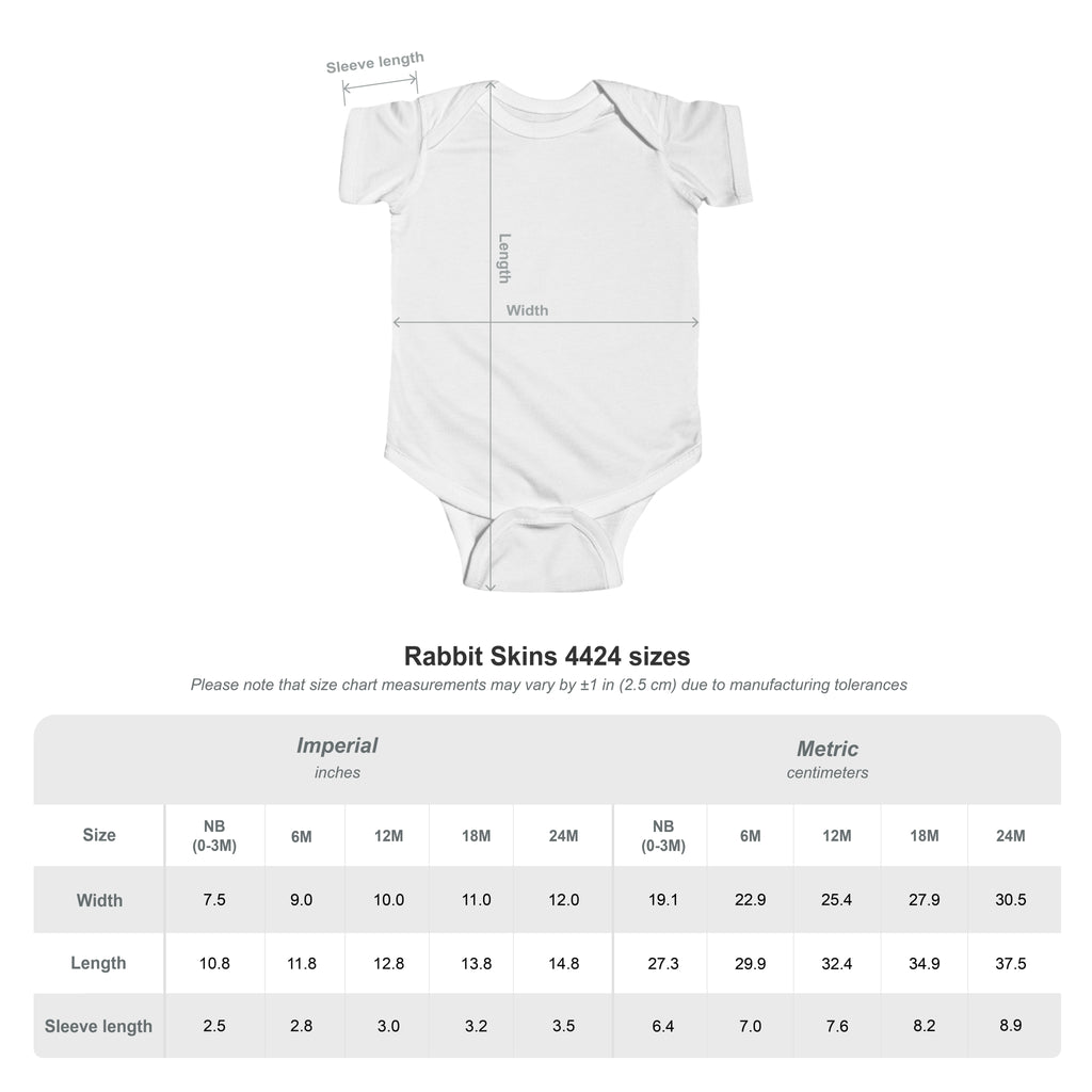 "Created by God "  Infant Bodysuit