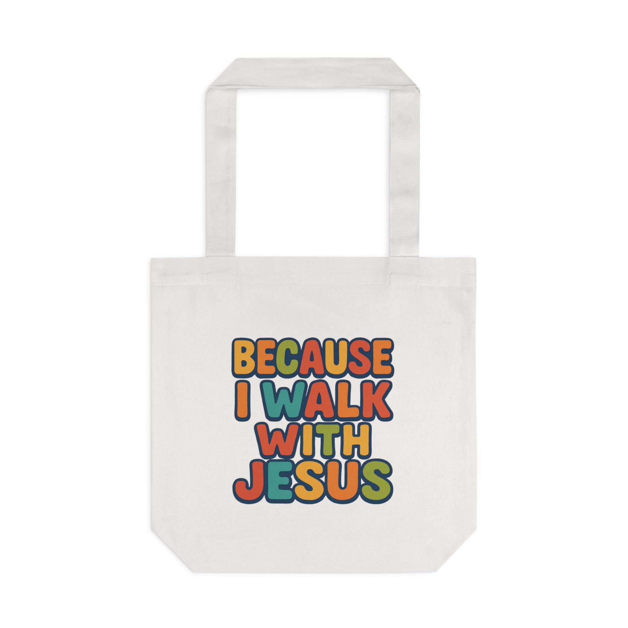Tote Bag - 'Never Alone with Jesus' Design