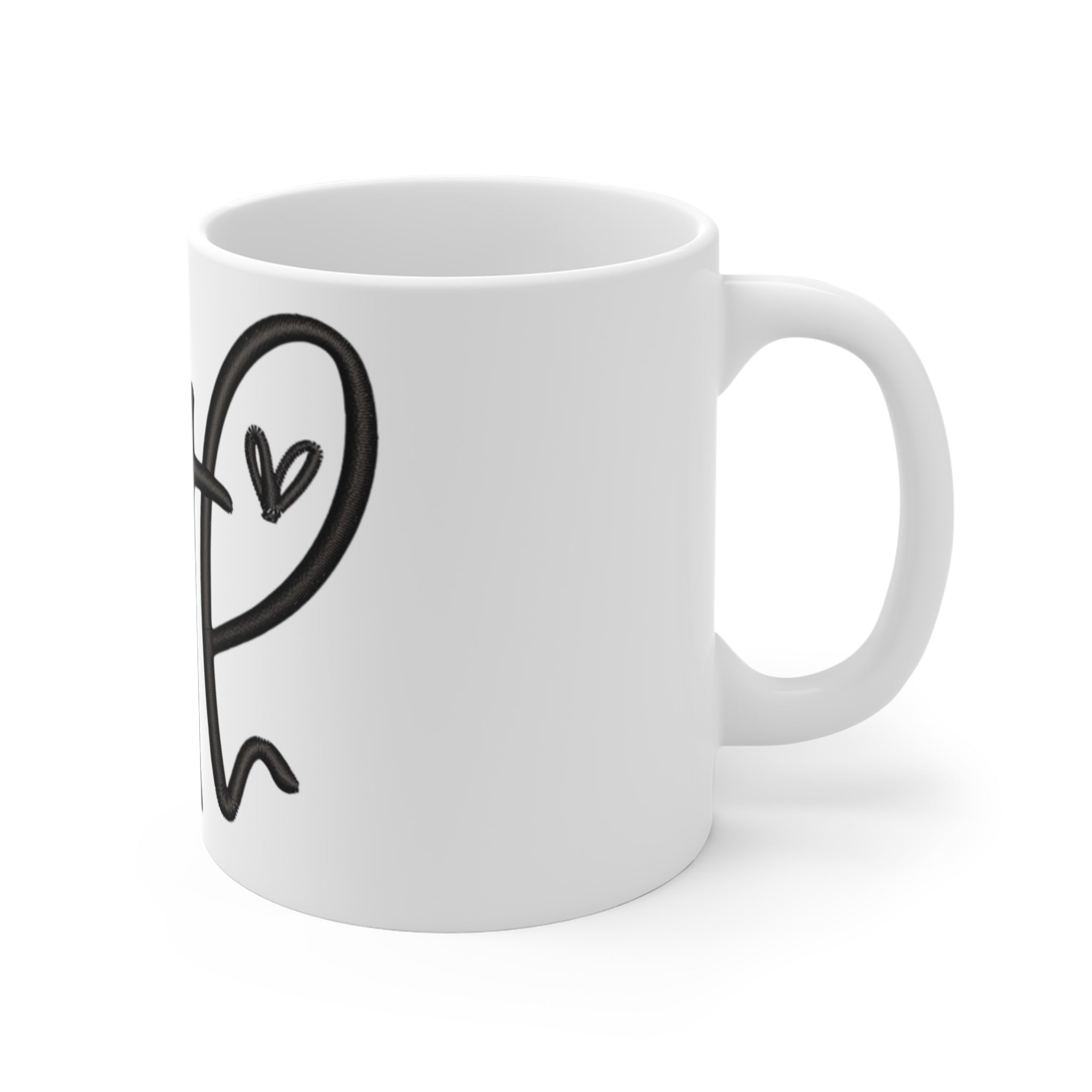 Faith-Inspired 11oz Mug, Inspirational Coffee Cup, Gift for Her, Motivational Quote Mug, Spiritual Drinkware, Unique Tea Mug