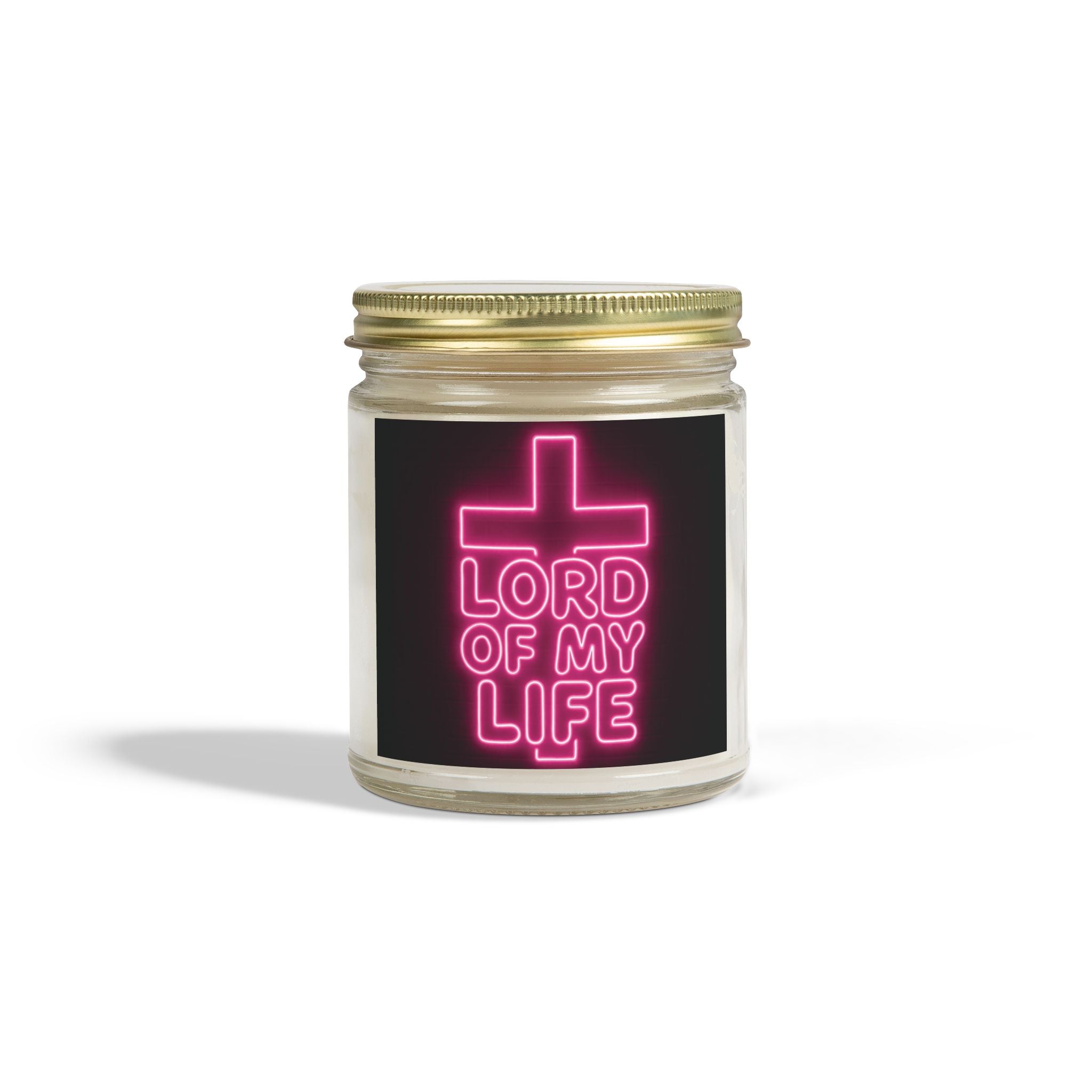 Candle Scented Coconut Apricot Wax Lord of My Life