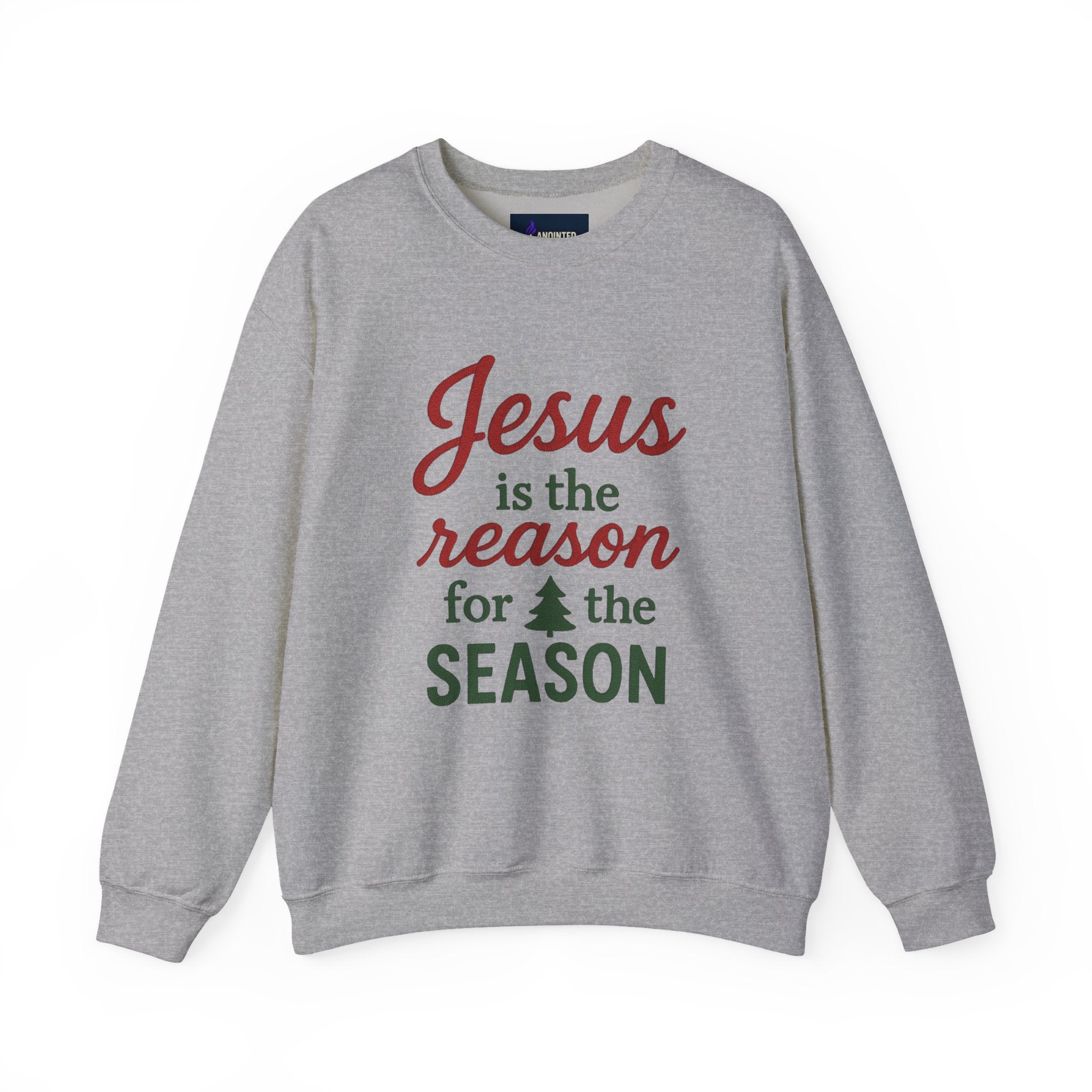 Jesus Is the Reason for the Season Crewneck Sweatshirt