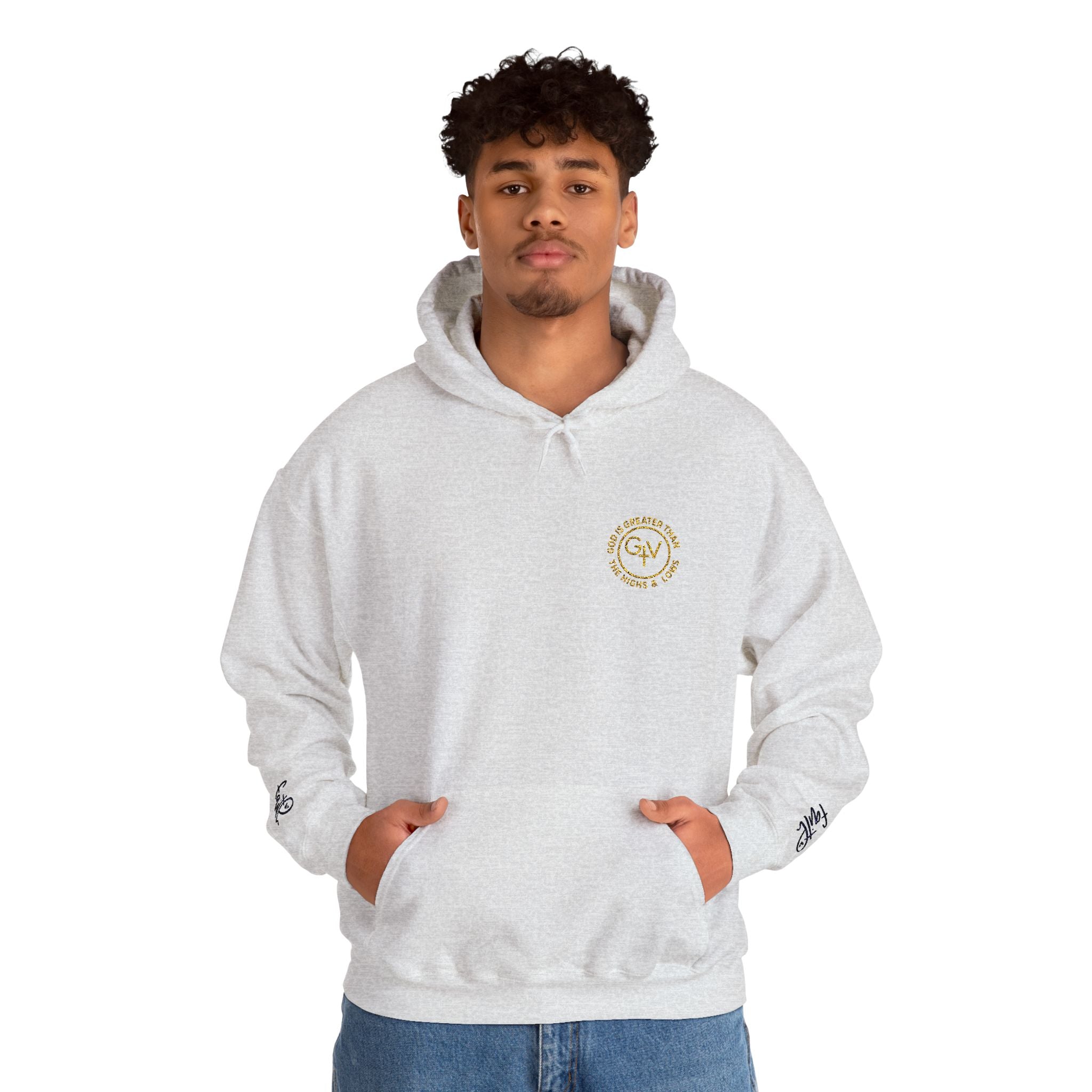 God Is Greater Than The Highs And Lows Hoodie — Inspirational Christian Sweatshirt