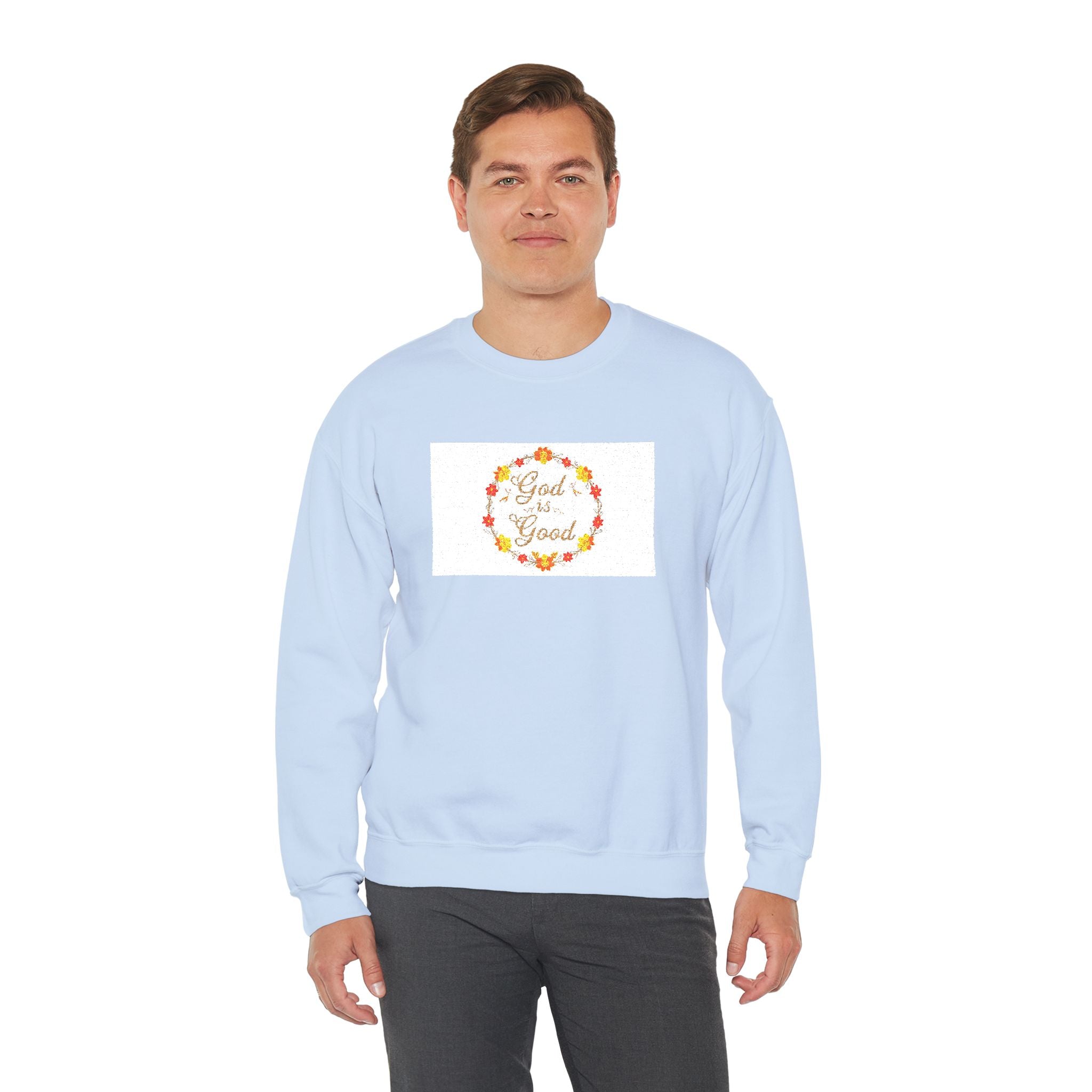 Floral God Is Good Sweatshirt