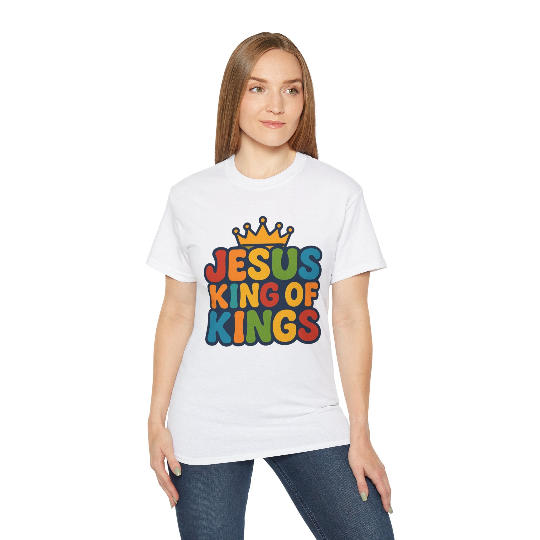 Religious T-Shirt - Jesus King of Kings Design