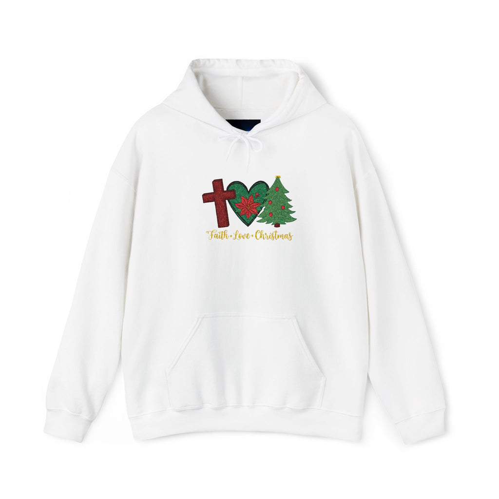 Faith Love Christmas Hoodie — Faith Love Christmas Holiday Sweatshirt