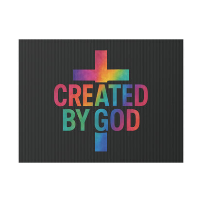 Plastic Yard Sign