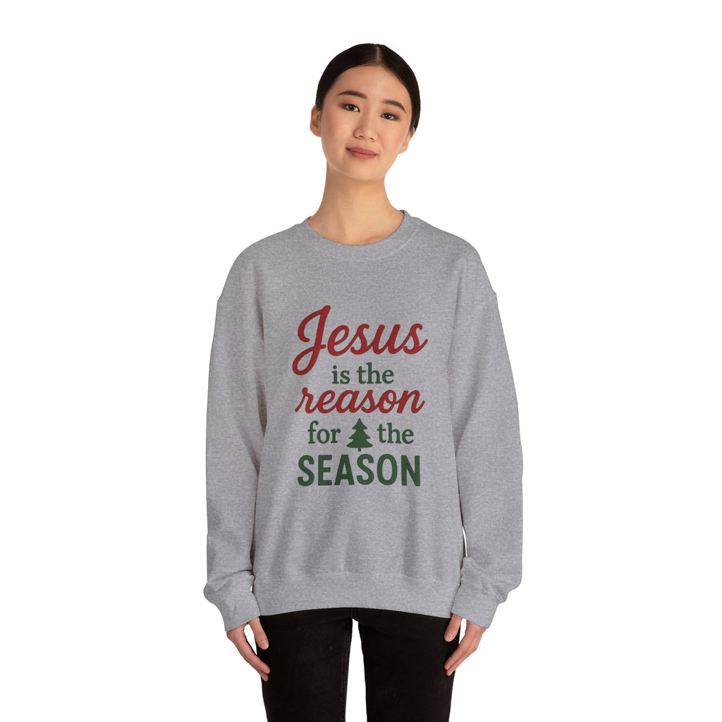 Jesus Is the Reason for the Season Crewneck Sweatshirt