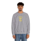 Jesus Saves Crewneck Sweatshirt — "Jesus saves  redeemed  set free loved"