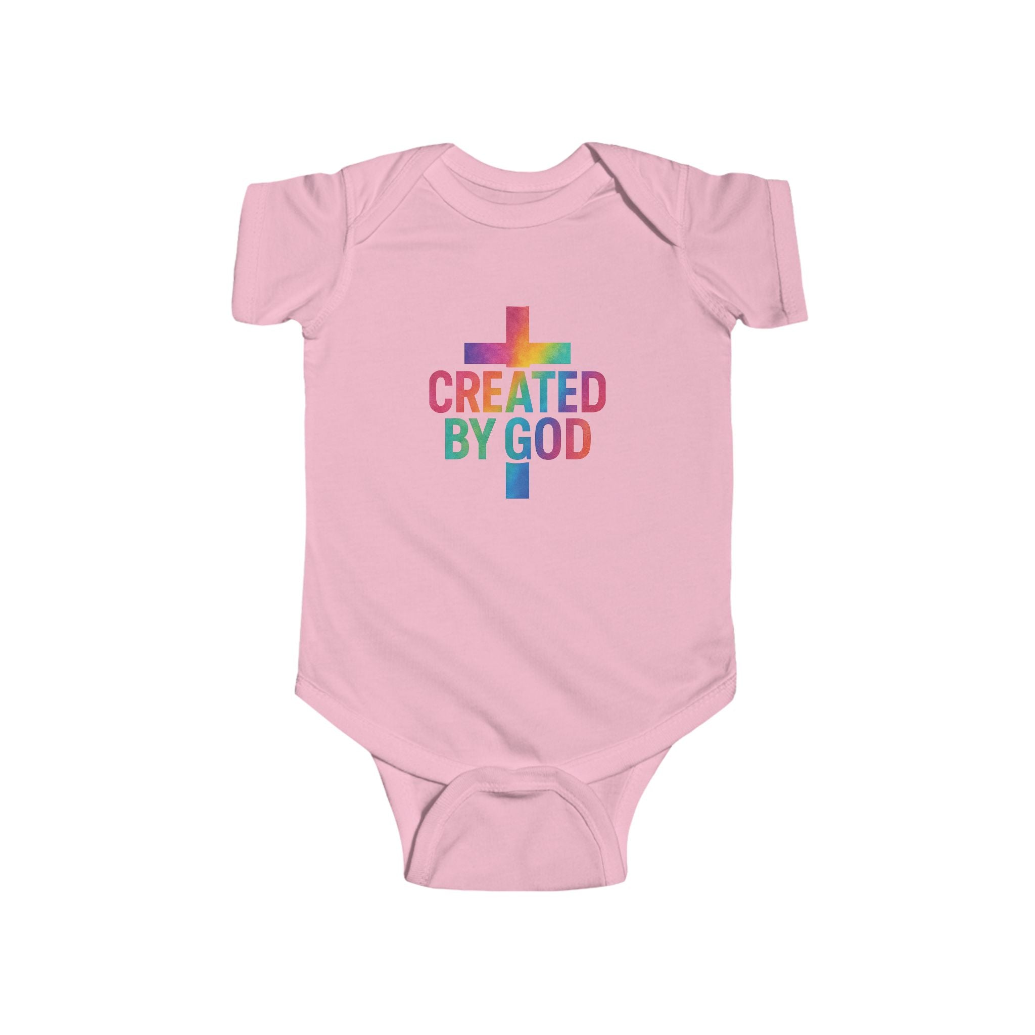 "Created by God "  Infant Bodysuit