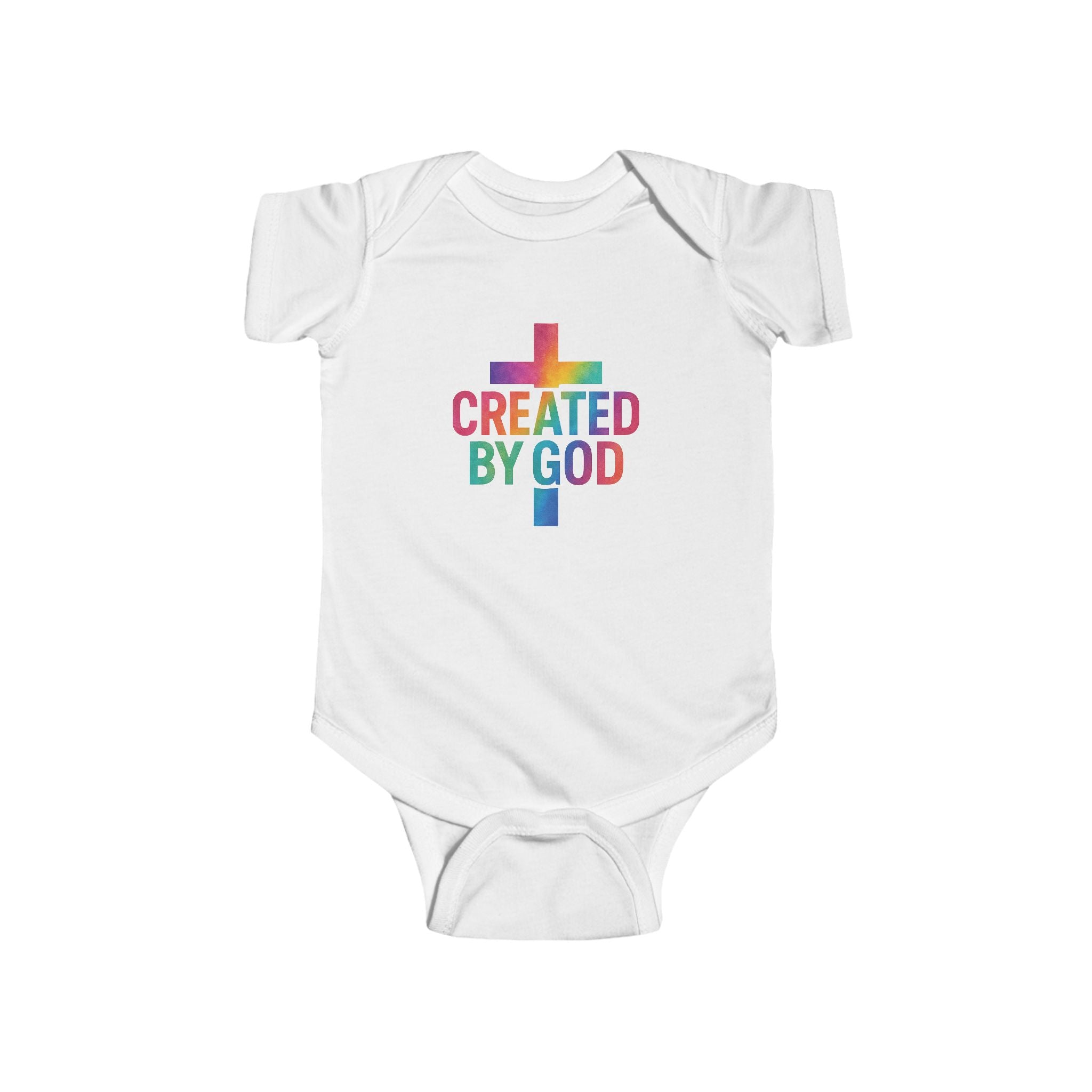 "Created by God "  Infant Bodysuit