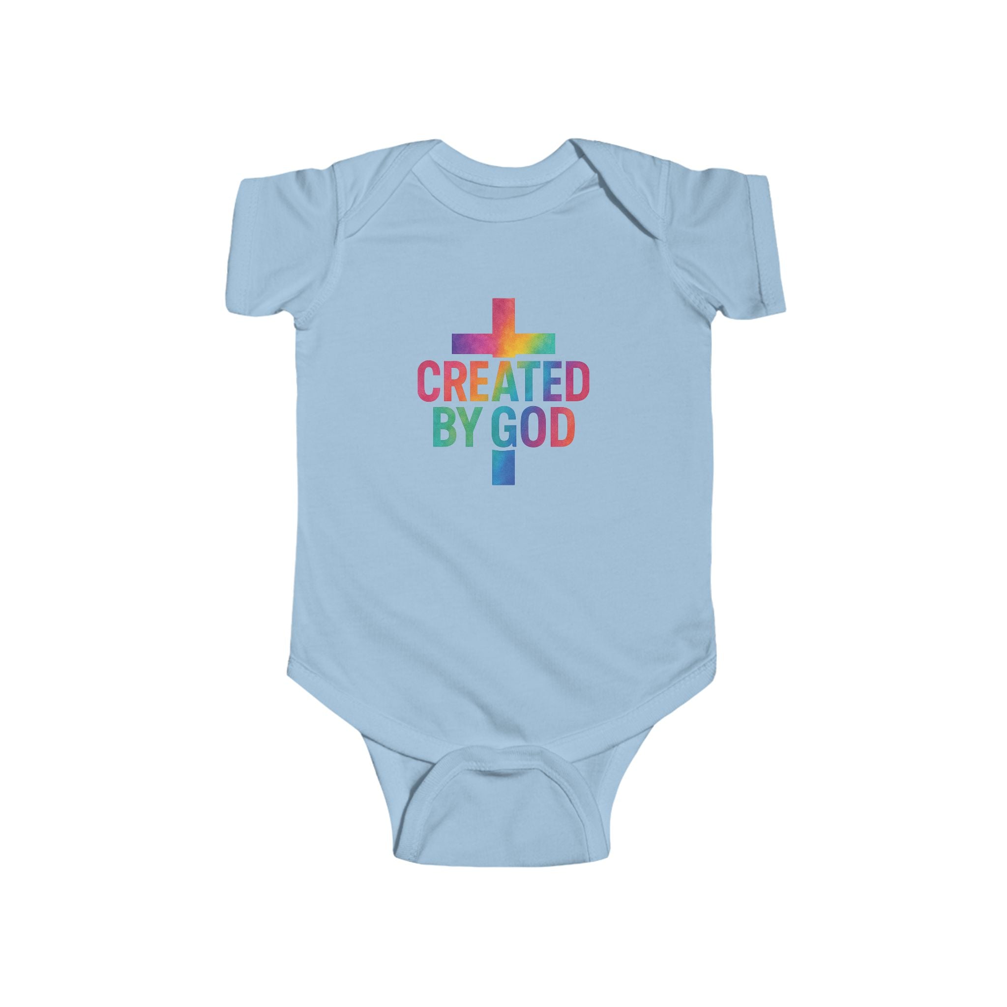 "Created by God "  Infant Bodysuit
