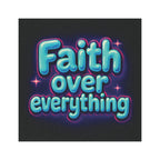 Magnet - Faith Over Everything Car Magnet