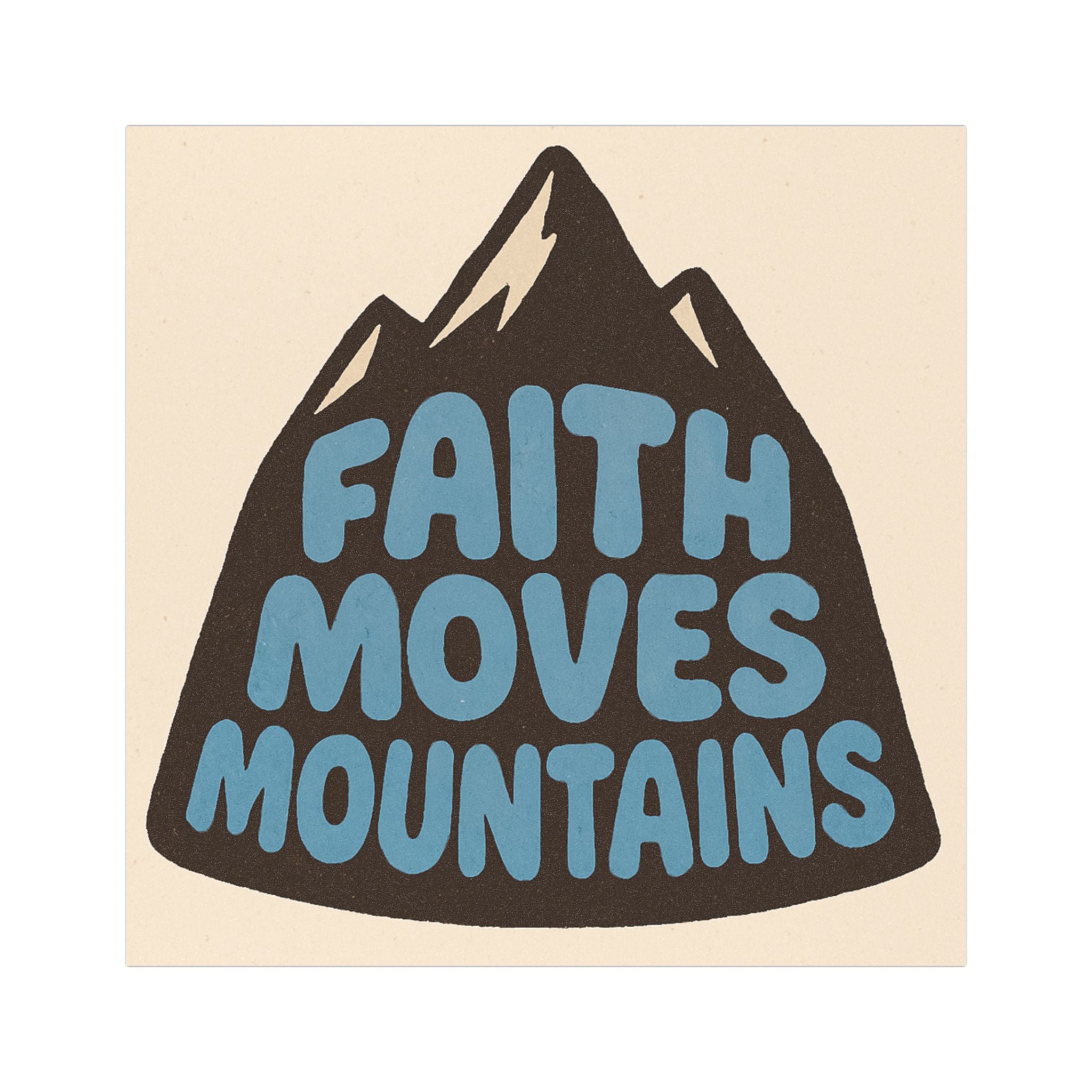 Car Magnets - Faith Moves Mountains
