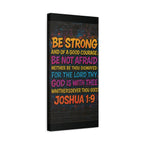 Canvas Print - Joshua 1:9 Bible Verse