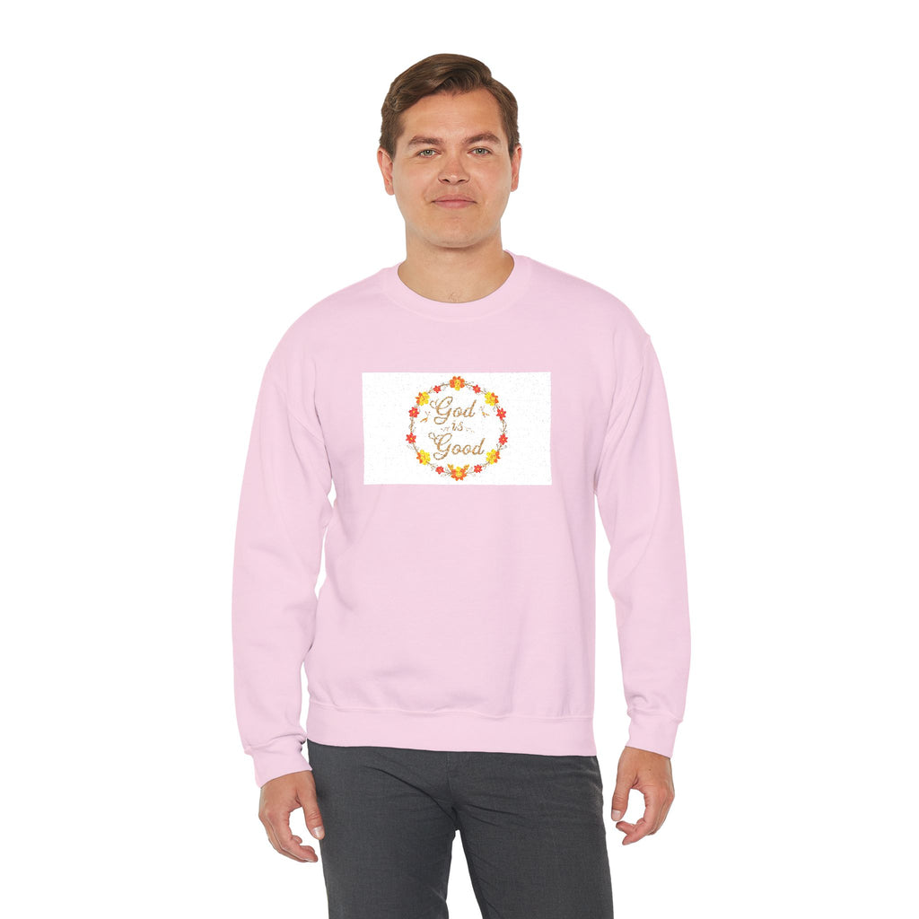 Floral God Is Good Sweatshirt