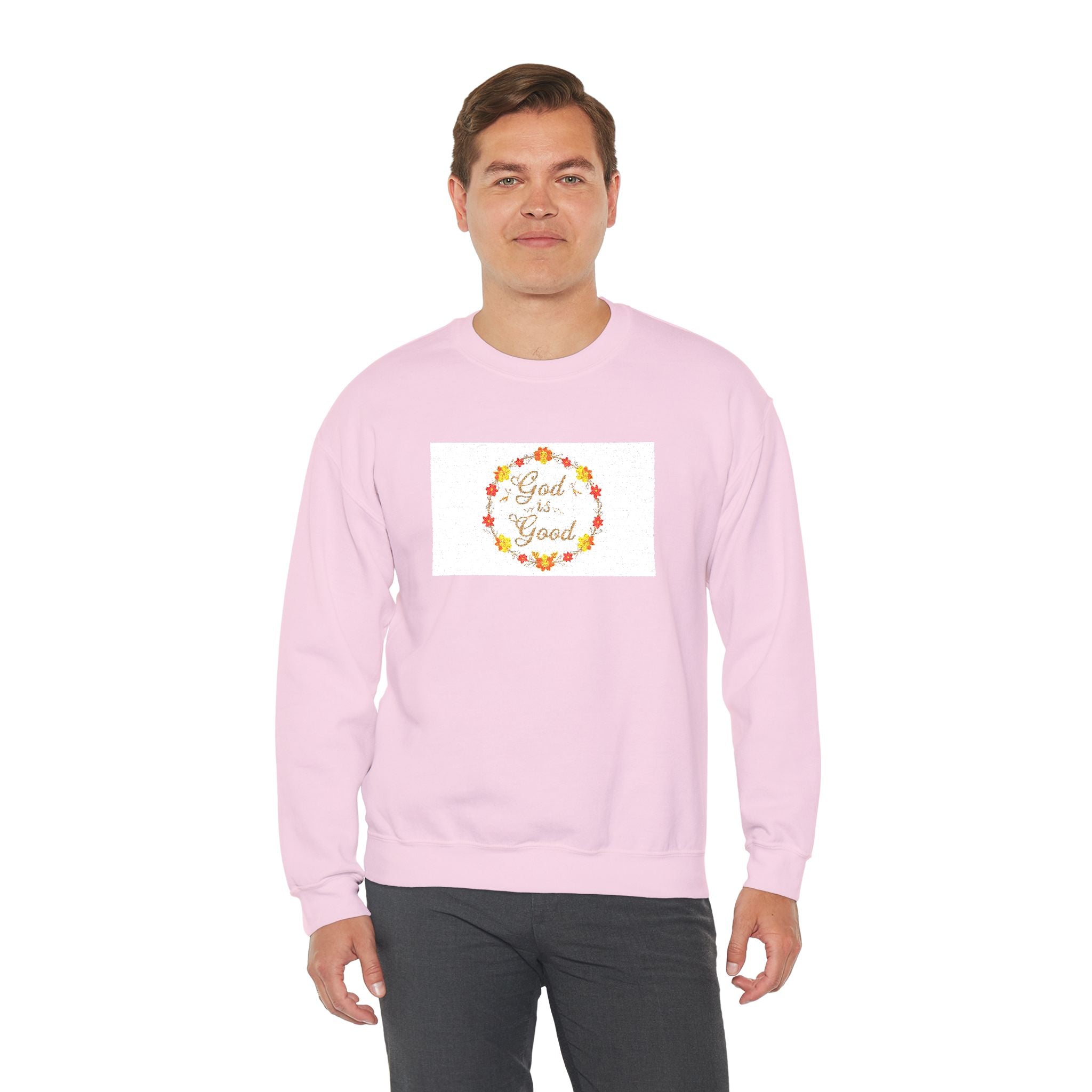 Floral God Is Good Sweatshirt