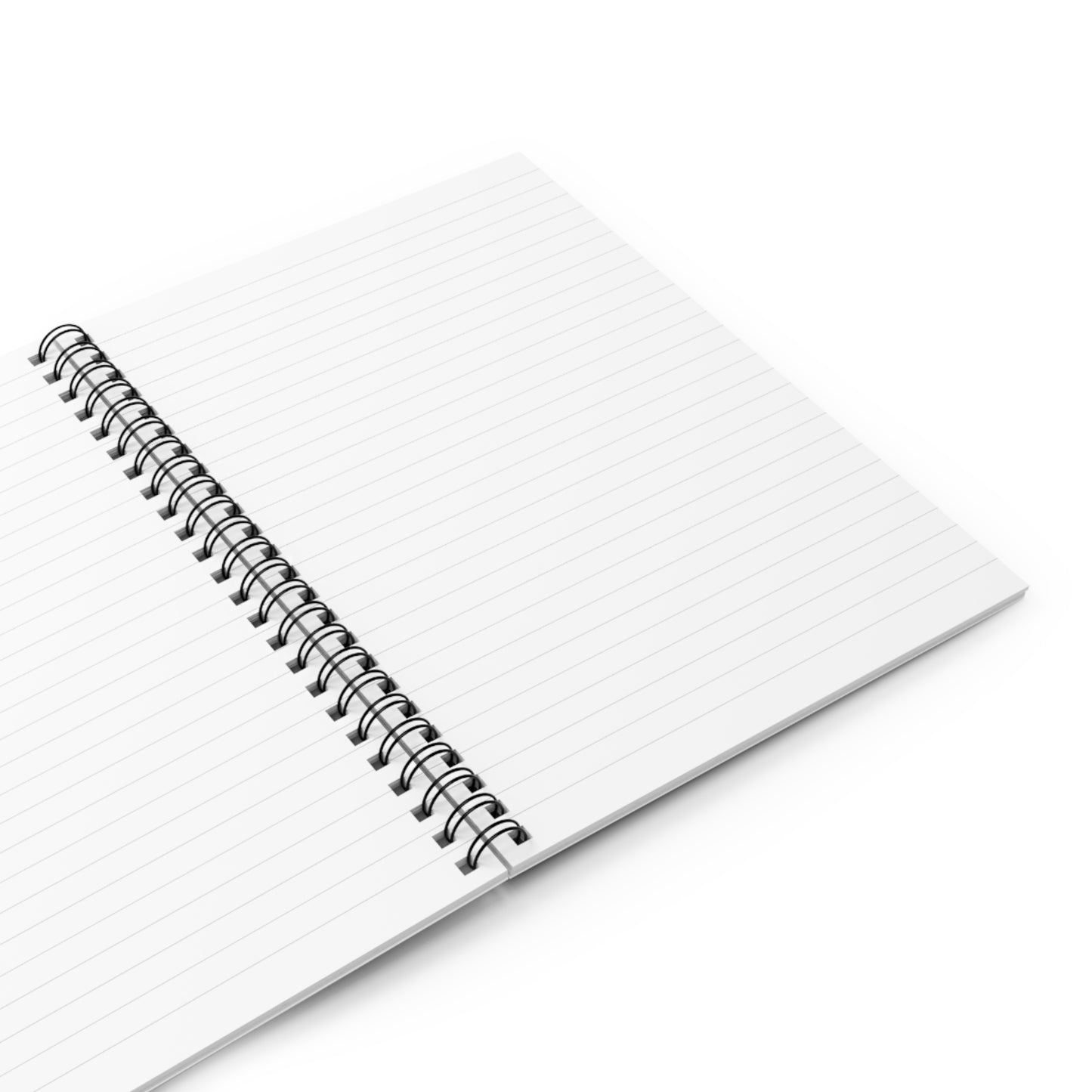 "Never alone because I walk with God" spiral notebook