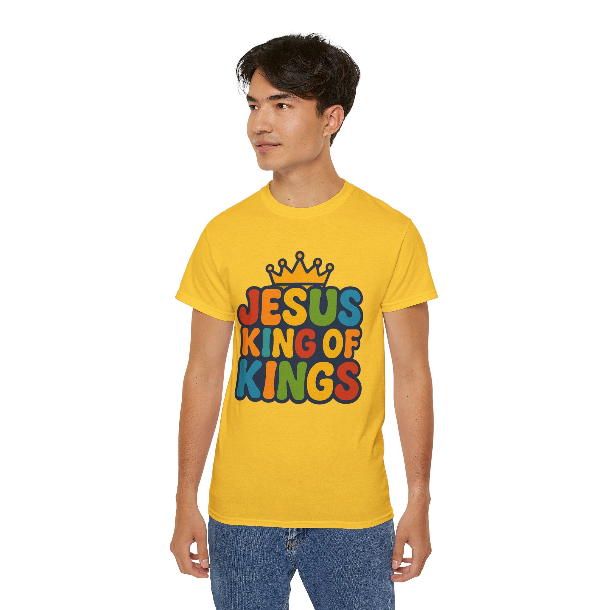Religious T-Shirt - Jesus King of Kings Design