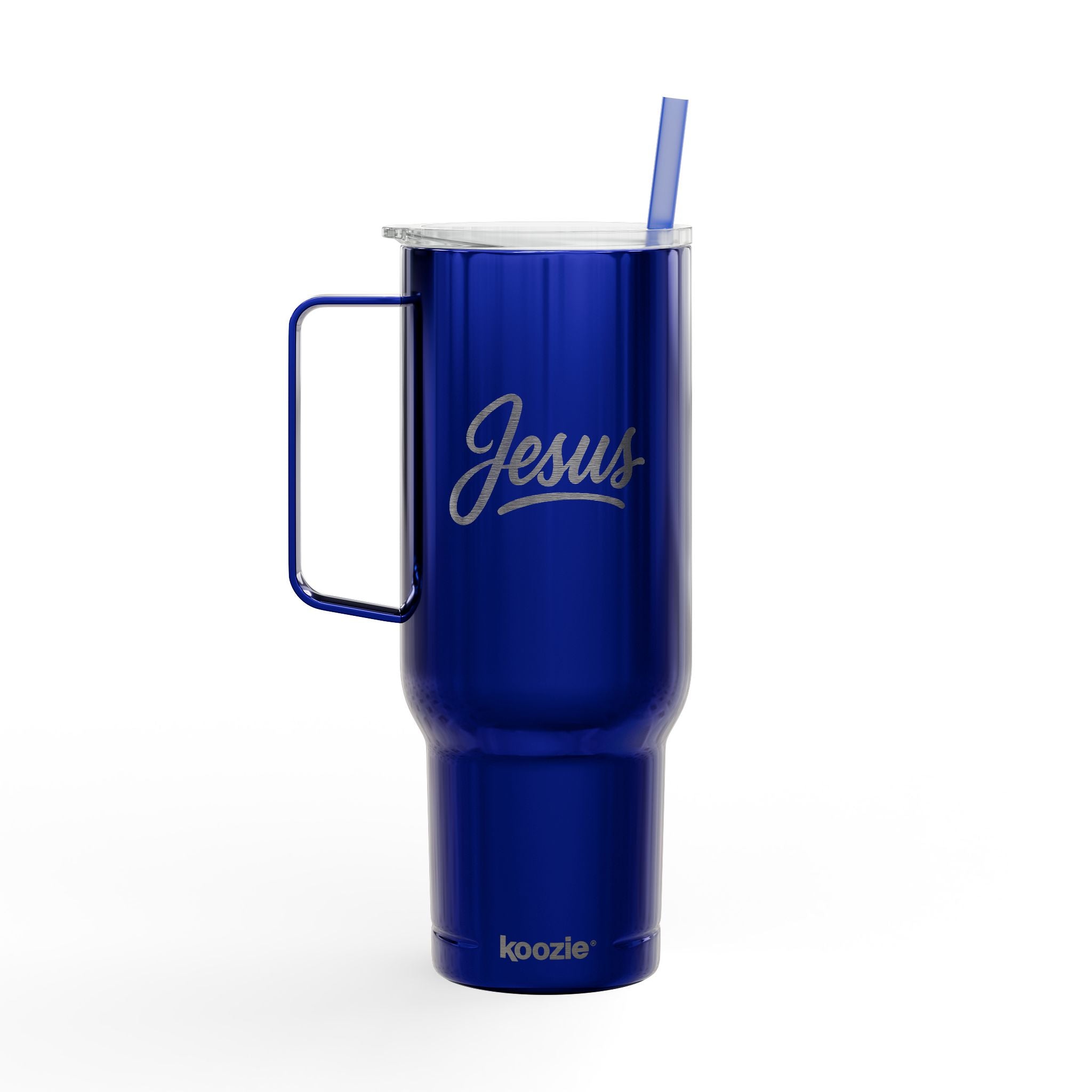 Stylish "Jesus" Insulated Tumbler - 40oz Engraved Drinkware, Perfect for Hot & Cold Beverages, Gift for Coffee Lovers, Jesus Design