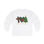 Faith Love Christmas Long Sleeve Tee