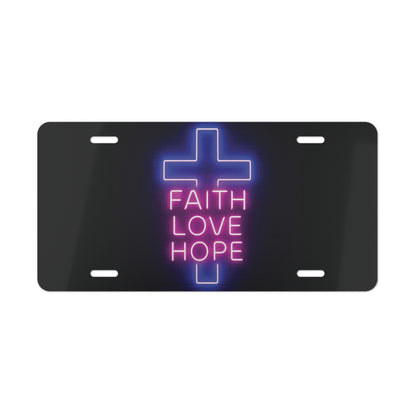 License Plate Decor