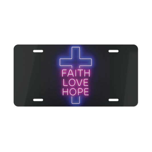 License Plate Decor