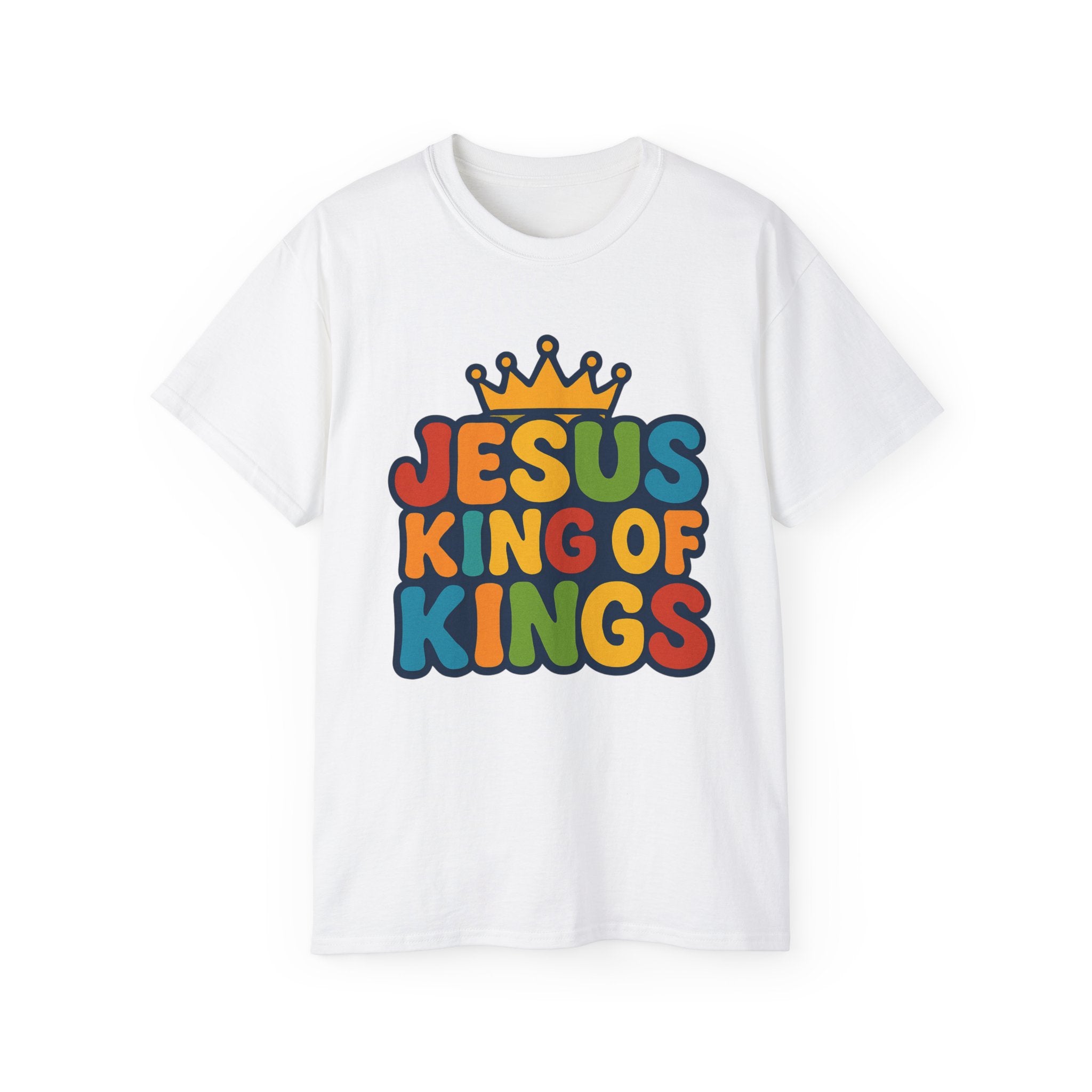 Religious T-Shirt - Jesus King of Kings Design