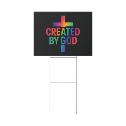 Plastic Yard Sign