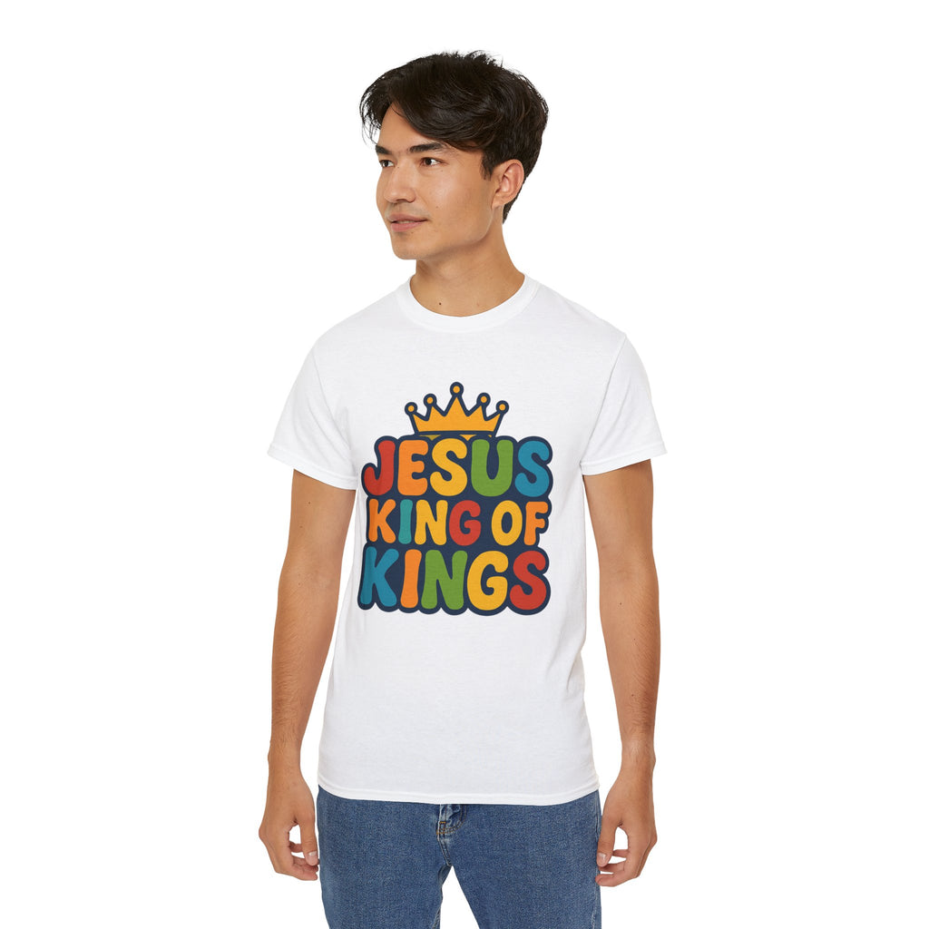 Religious T-Shirt - Jesus King of Kings Design