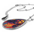 Necklace Jesus Oval