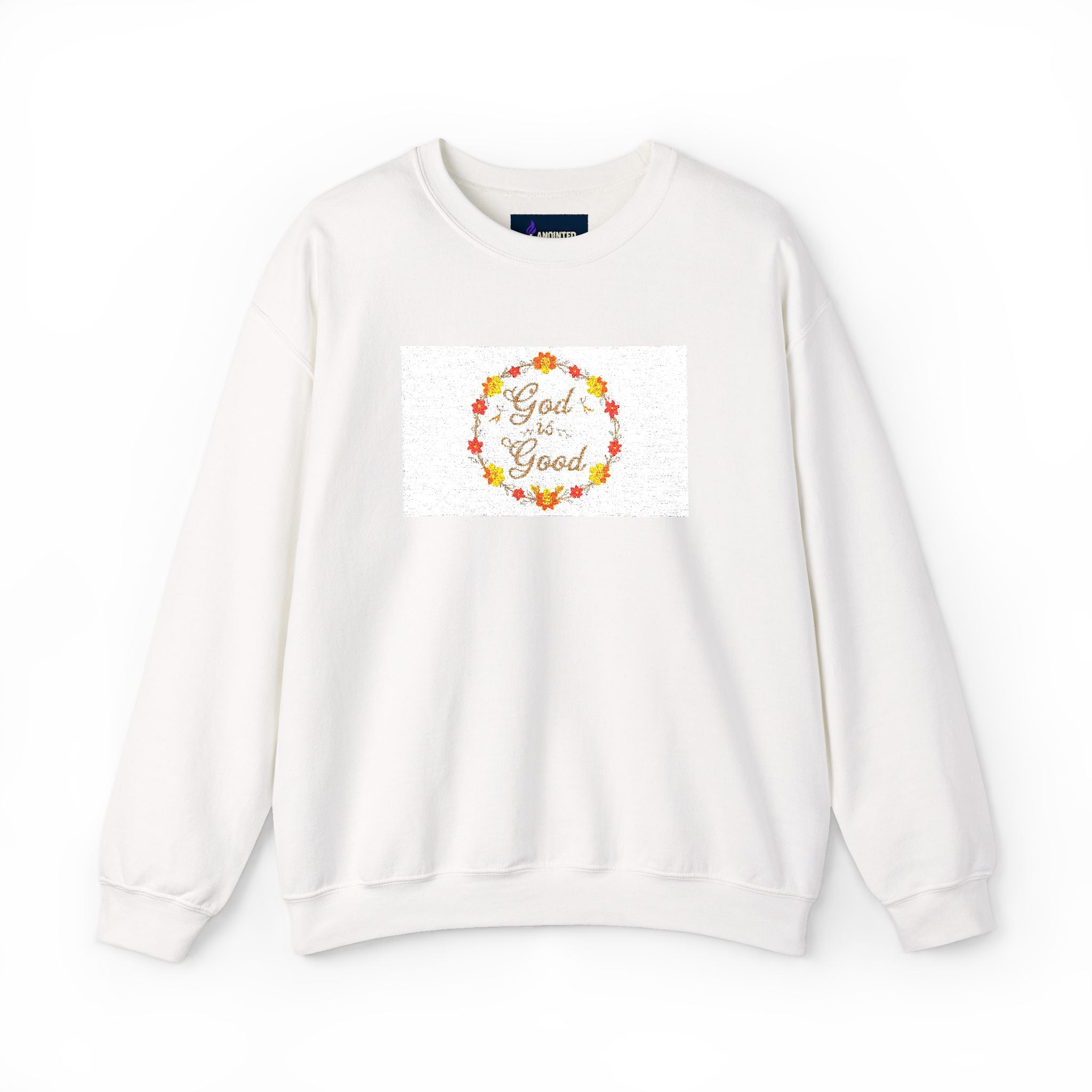 Floral God Is Good Sweatshirt