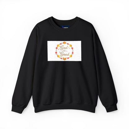 Floral God Is Good Sweatshirt
